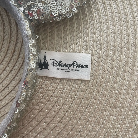 Disney Parks Exclusive Silver Sequin Minnie Mouse Ears - Picture 3 of 5